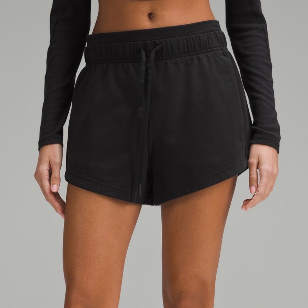 Lululemon Inner Glow Black Shorts